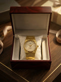 Tissot 1853 Luxury Gold Watch for Men – Premium Quartz Watch with Optional Wooden Gift Box