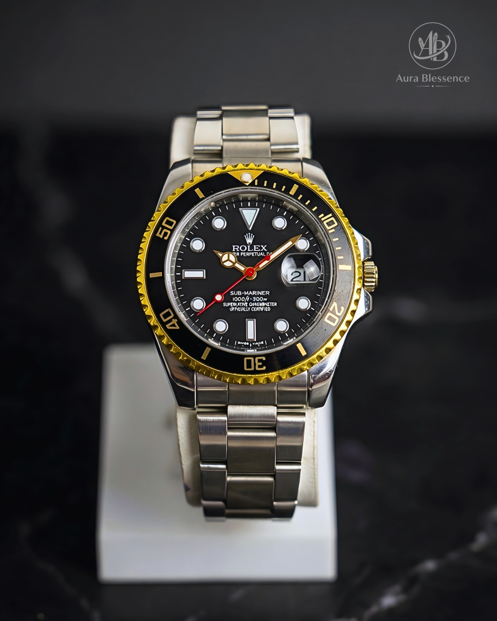 Rolex Submariner Master Edition – 18K Gold (Color) & Silver Professional Series