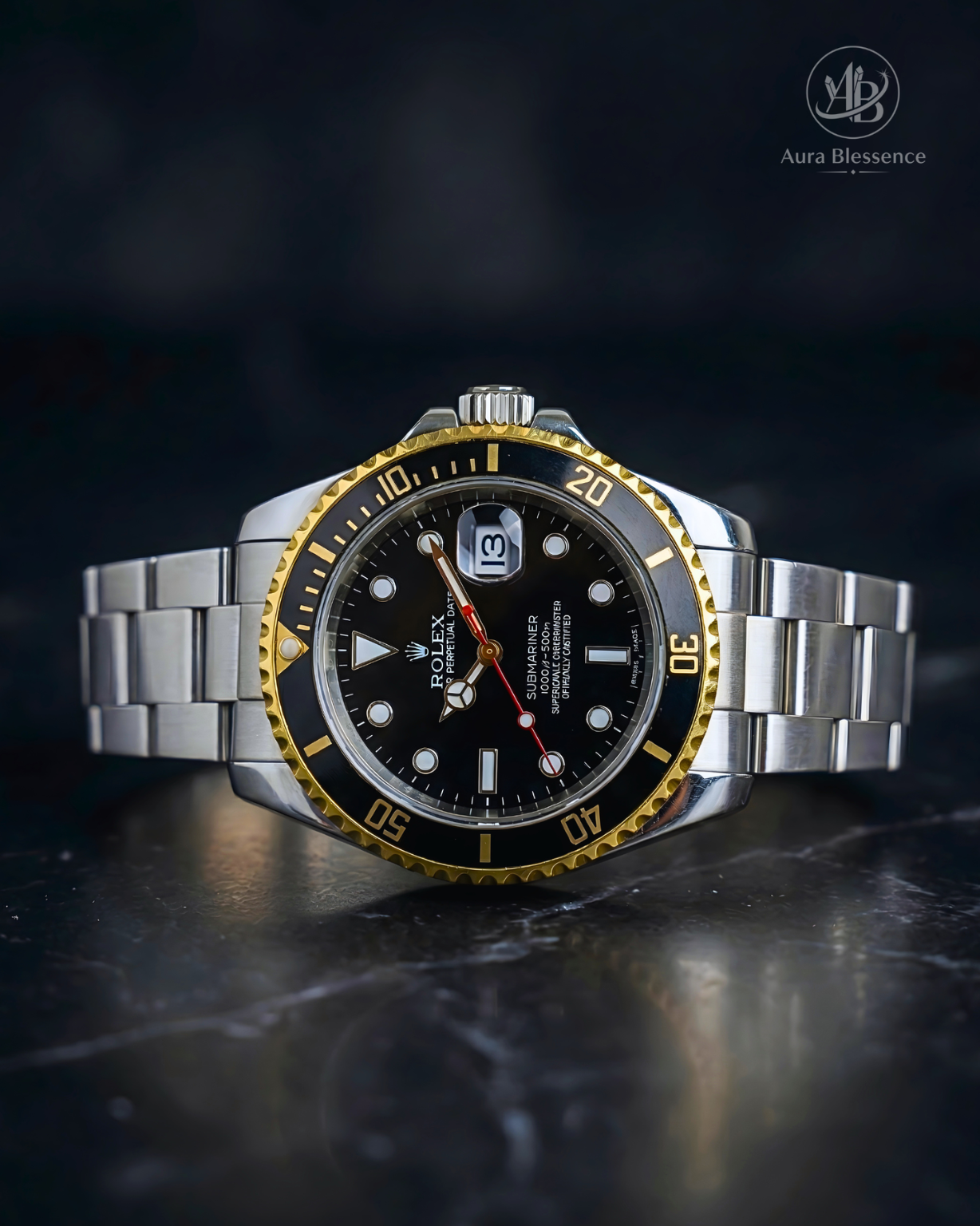 Rolex Submariner Master Edition – 18K Gold (Color) & Silver Professional Series