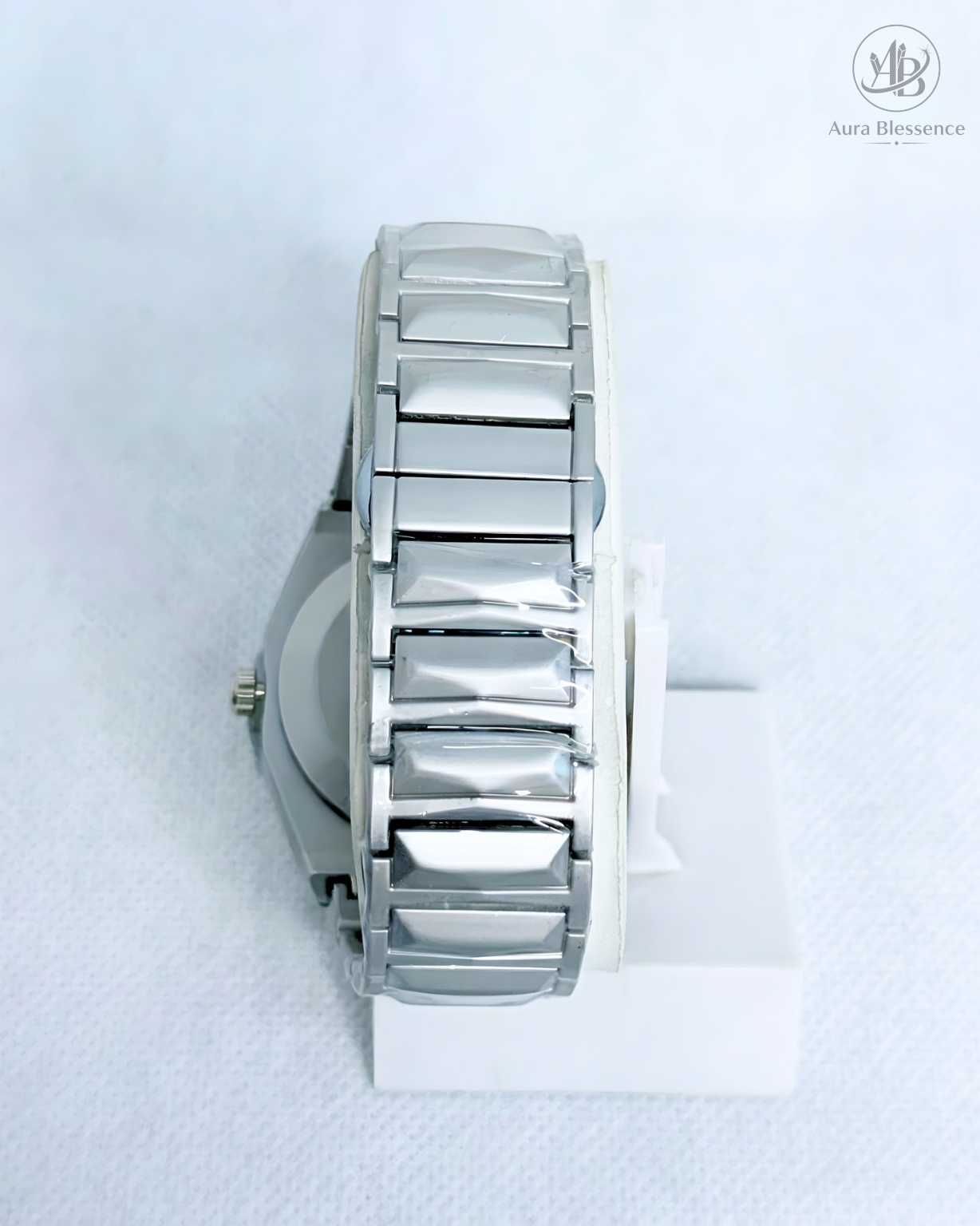 Luxury Hublot Style Silver Skeleton Watch – Heavy Weight Stainless Steel with Butterfly Lock