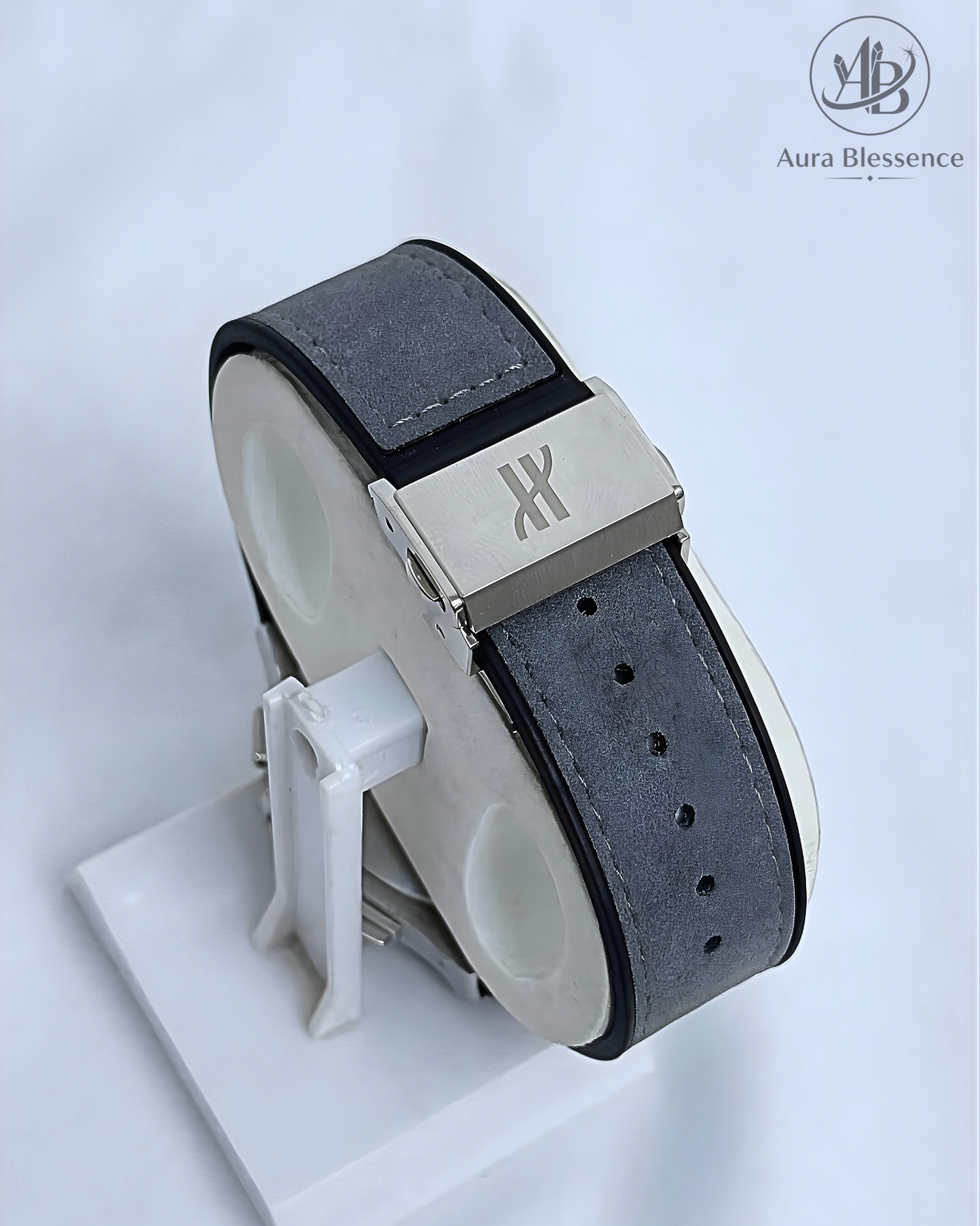 Hublot Chronograph Men's Luxury Watch – Premium PVC & Leather Strap