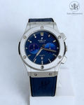 Hublot Chronograph Men's Luxury Watch – Premium PVC & Leather Strap